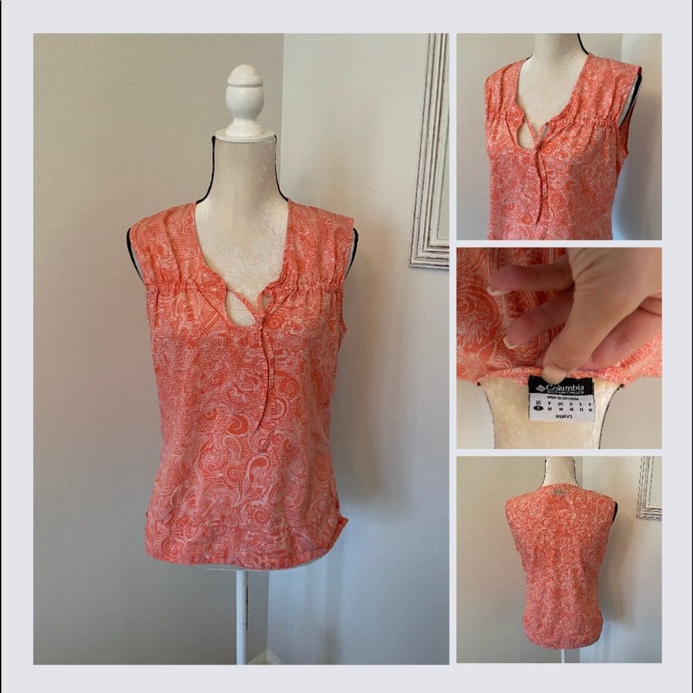 Columbia Sleeveless Top Size Small